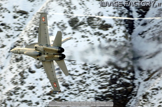 2005-10-12 Axalp Shooting Range 0339 - FA-18C Hornet